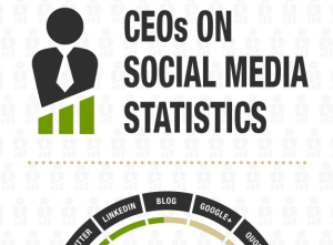 CEOs on social media statistics